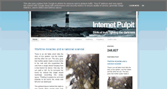Desktop Screenshot of internetpulpit.co.uk